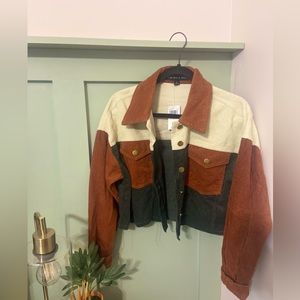 NWT Dry-goods cropped jacket